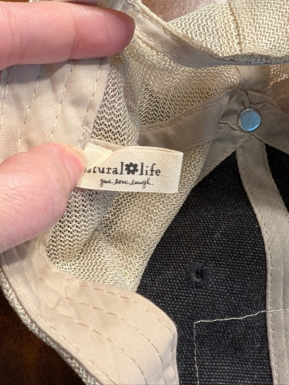 Natural Life "Love Peace" Trucker Hat – Patchwork – OSFM – NWOT - Picture 4 of 6